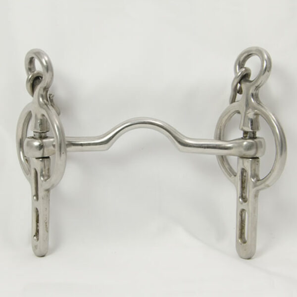 White metal swivel sides 2 slot with tongue groove