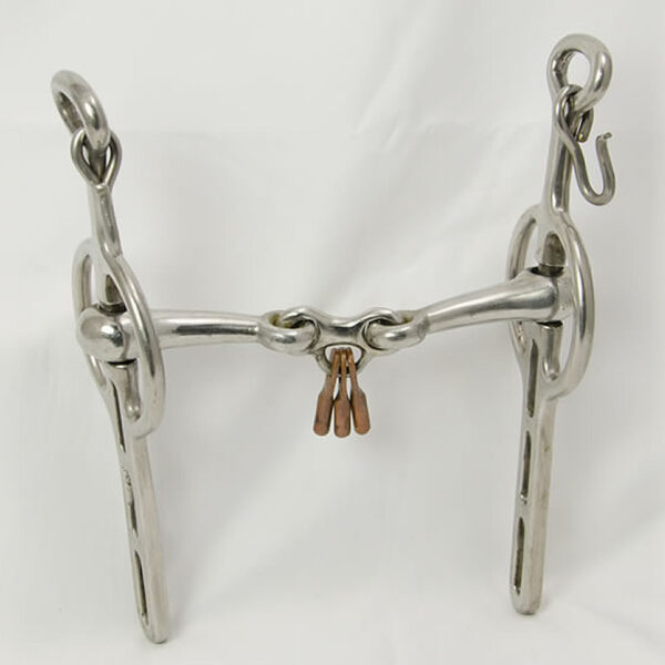 White metal swivel sides long shanked jointed with copper keys