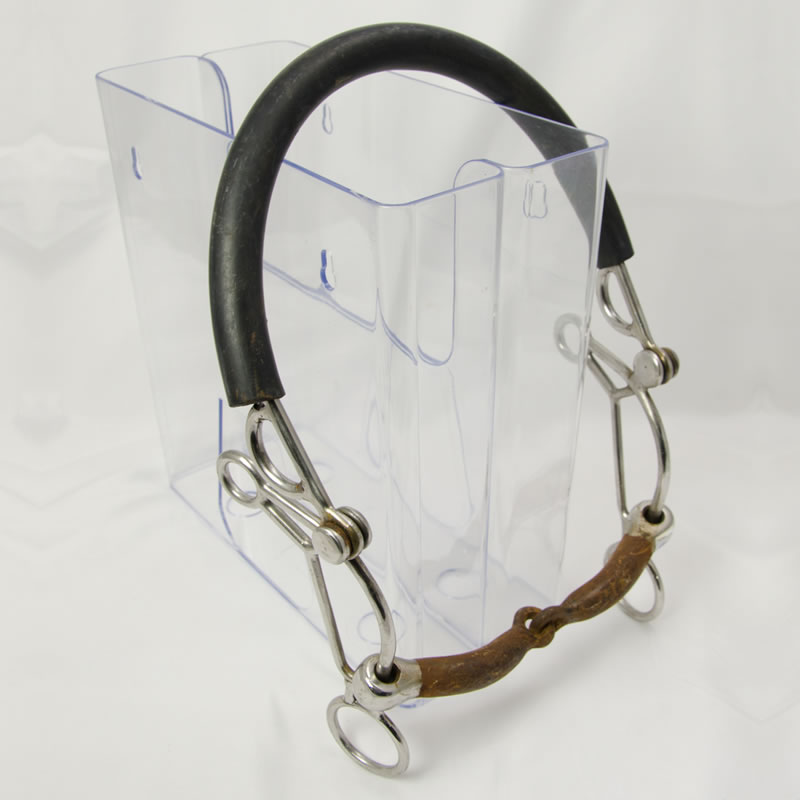 86-Sweet iron jointed combination bit rubber coated noseband